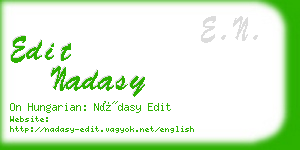 edit nadasy business card